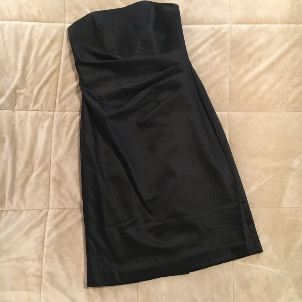 Black Strapless Dress