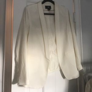 White blazer