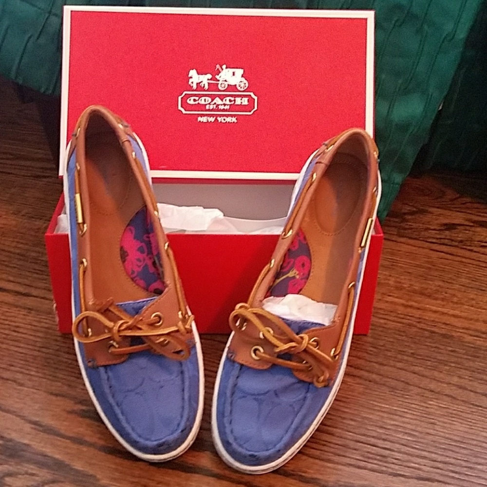 Coach Richelle Boat Shoes