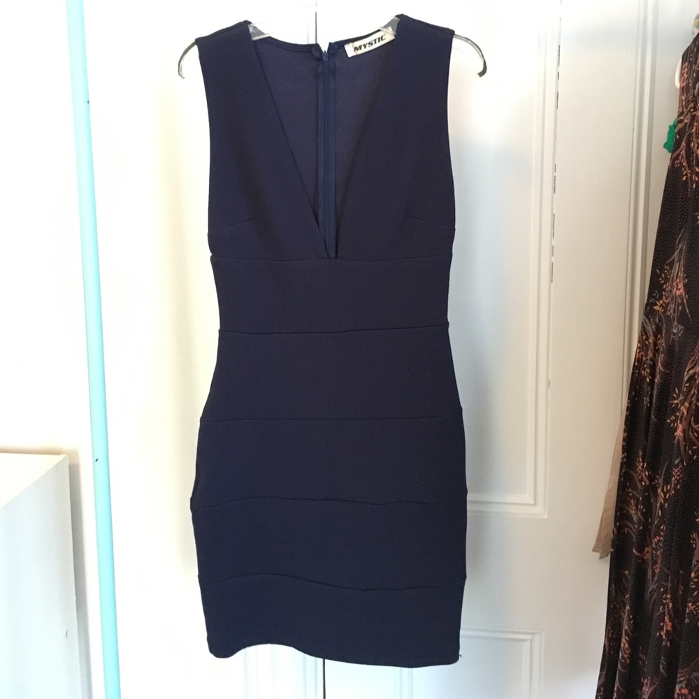 Modcloth Deep V Dress