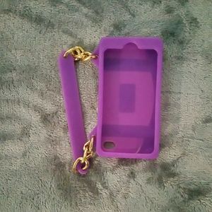 Purple cliche phone case