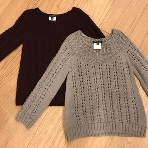 2 kids Little Marc Jacobs alpaca sweaters $80 each