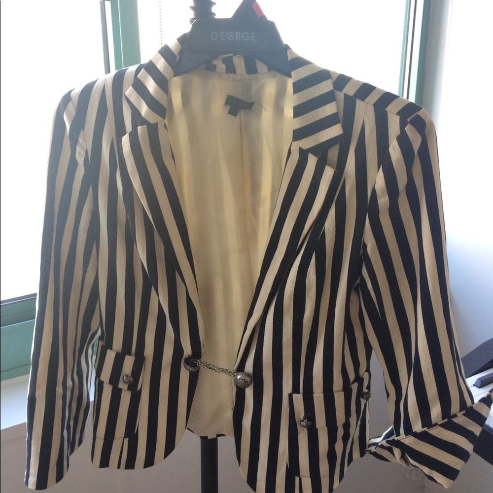 Striped ultra chic blazer from Intermix NYC