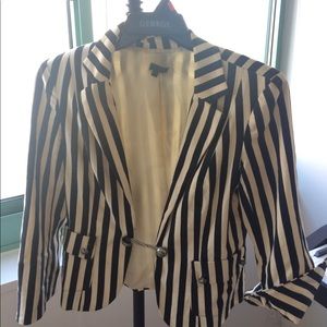 Striped ultra chic blazer from Intermix NYC