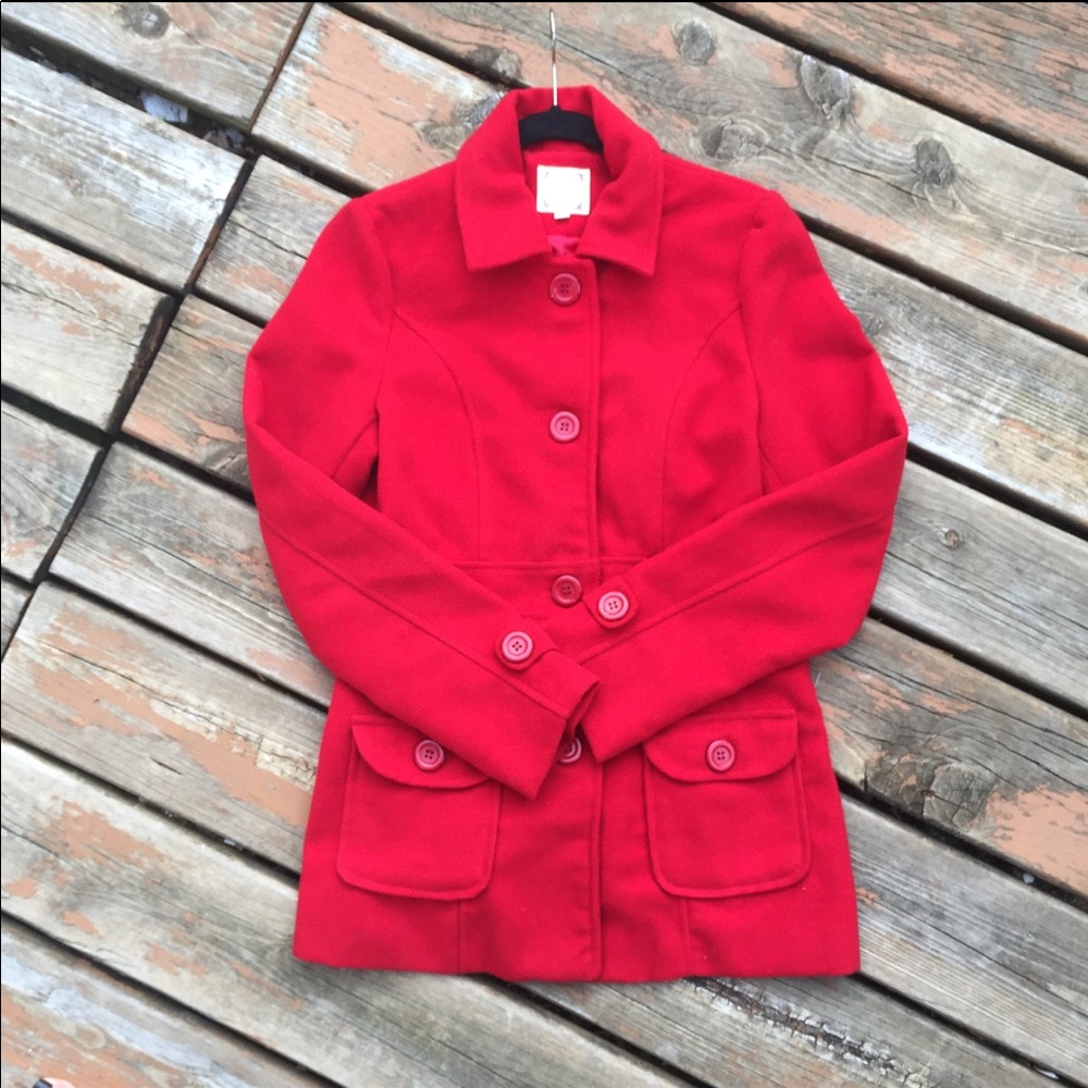 Basic Edge: Red jacket (Macy's), size M