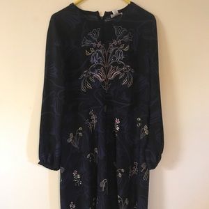 NWT Loft fall patterned dress