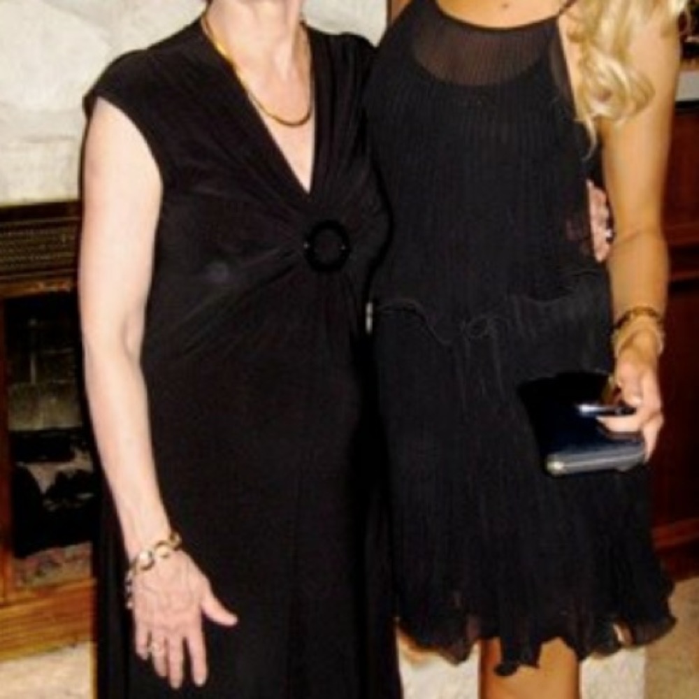 Black cocktail dress