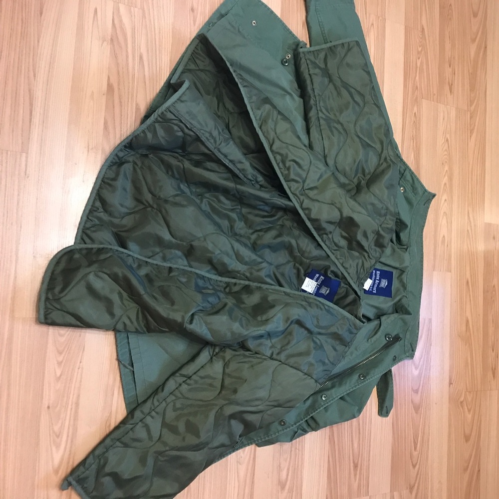 Camo fatigue coat