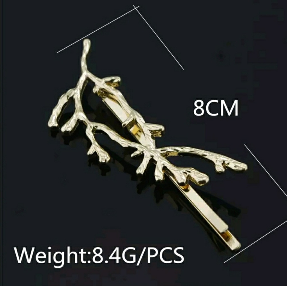 Whimsical Twig Hair Pins (set of 2) - Picture 4 of 4