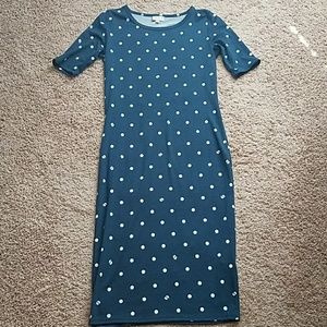 Polka-dot Lularoe dress