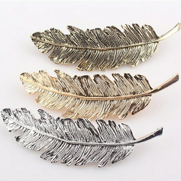 Feather Hair Clip - Picture 2 of 3