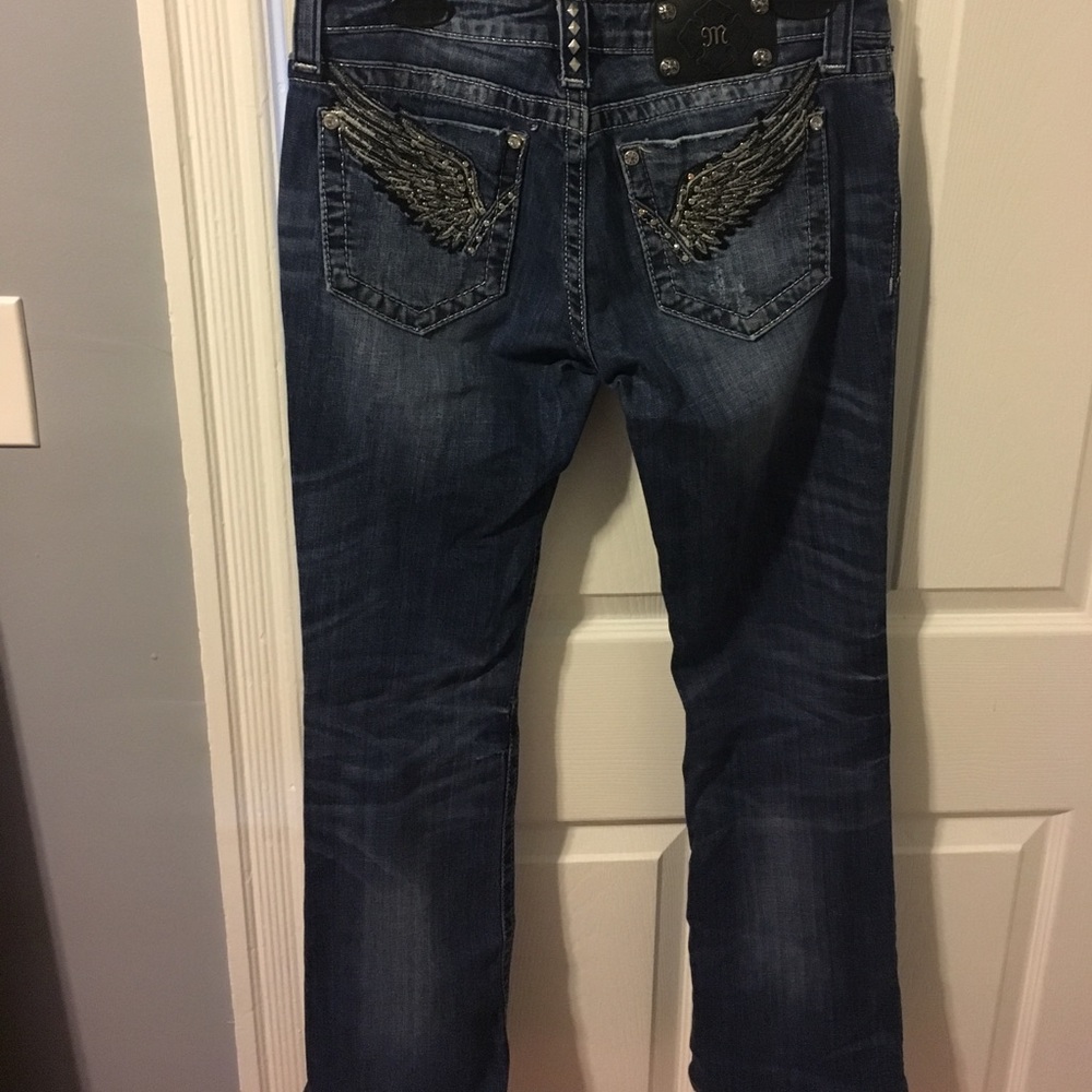 Miss Me Boot Cut Jeans. Size: 29.