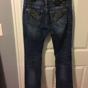 Miss Me Boot Cut Jeans. Size: 29.