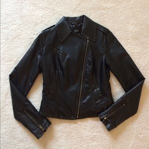 Express (Minus The) Leather Moto Jacket