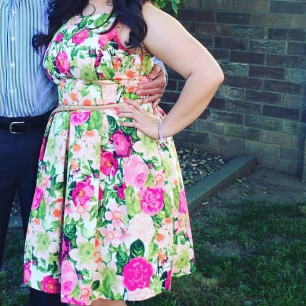 Eliza J Floral Dress