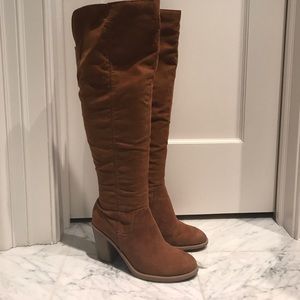 DV Brown Over The Knee Boots