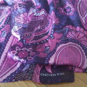 JONES NEW YORK PAISLEU SCARF