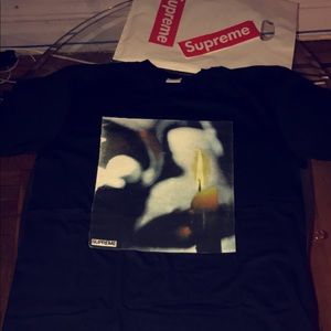 Supreme candle tee black size M FW17