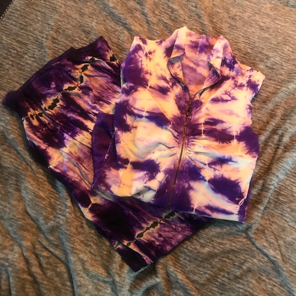 2 piece Tie Dye pants set