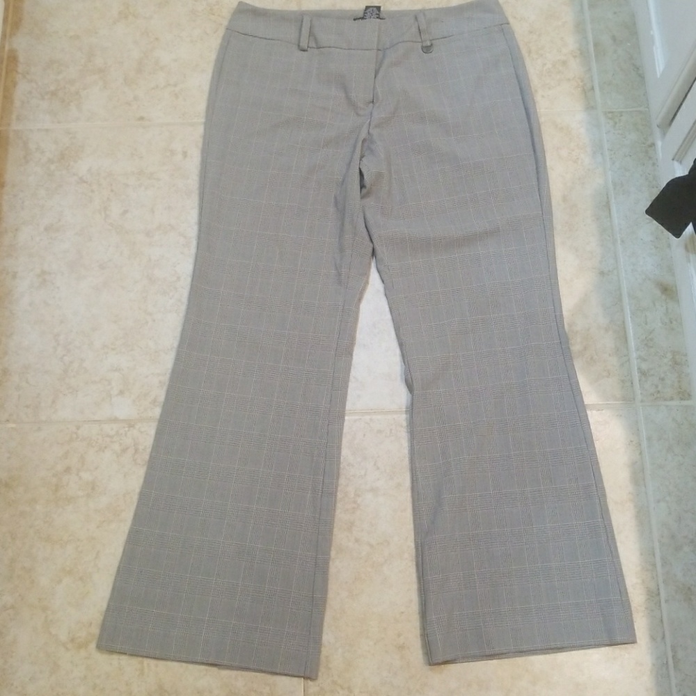 *NWOT* New York & Company plaid dress slacks