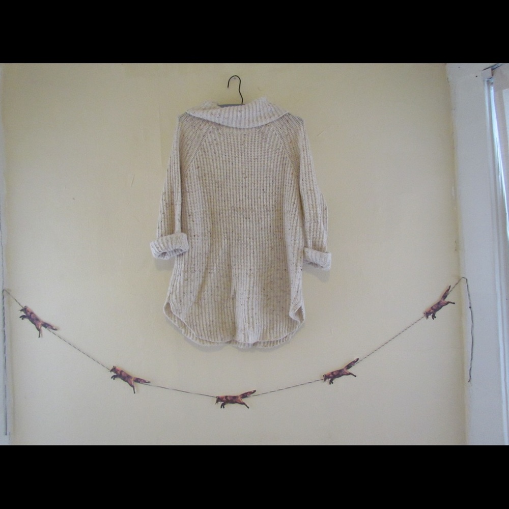 Long Turtleneck Sweater