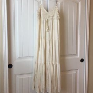 American Eagle Cream Dress