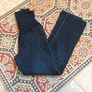 Straight leg maternity pants