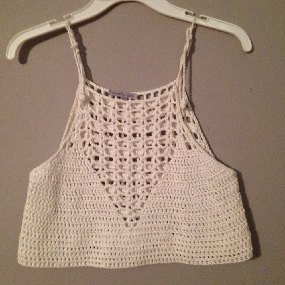 White Crop Top from Charlotte Russe - Picture 2 of 3