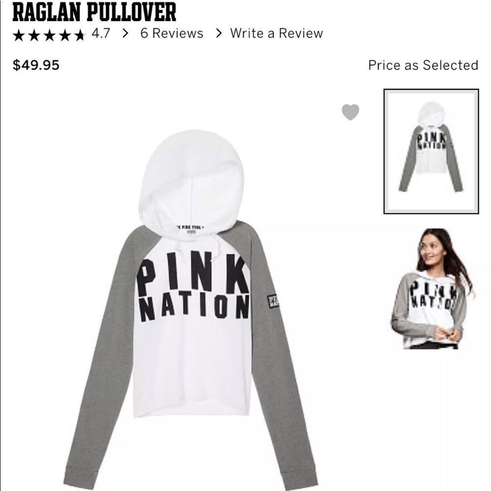 VS PINK hoodie
