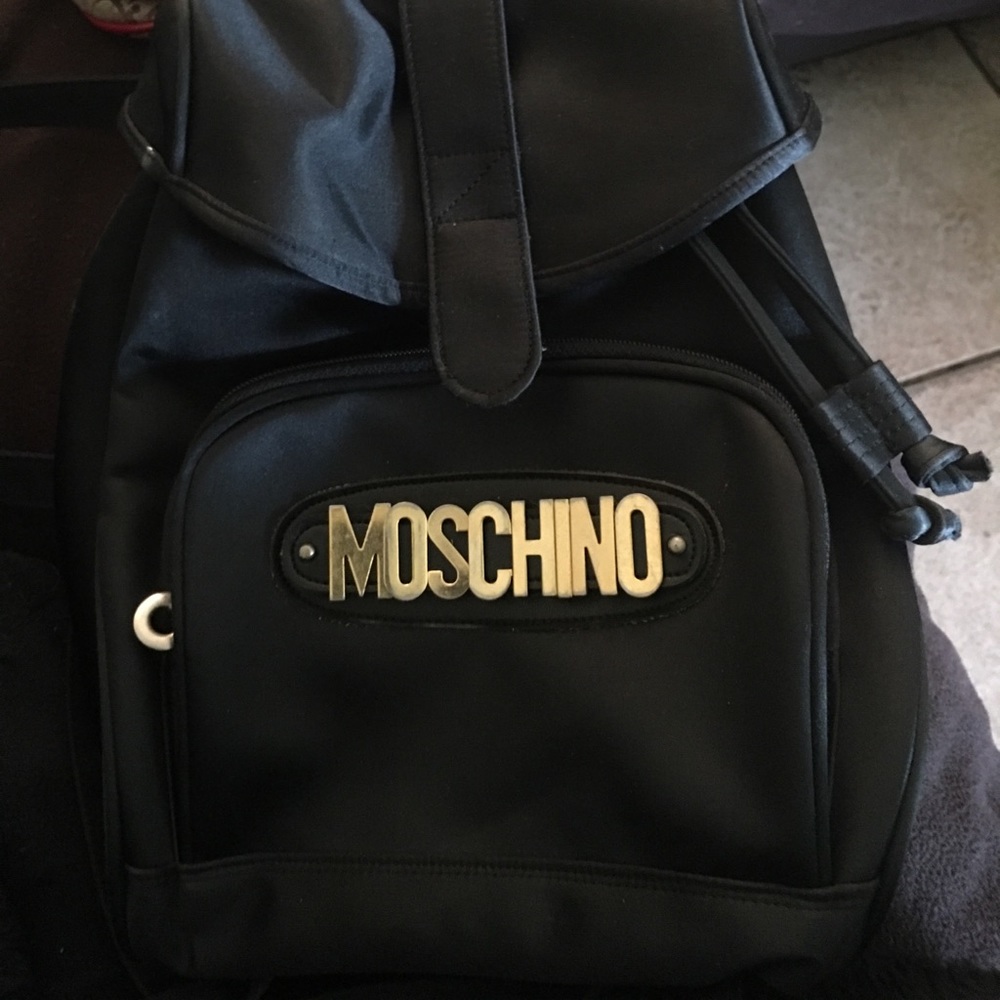 Moschino small book bag
