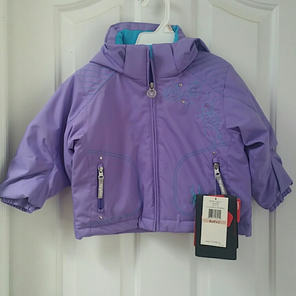 NWT Spyder Bitsy Lolly Jacket, 2T