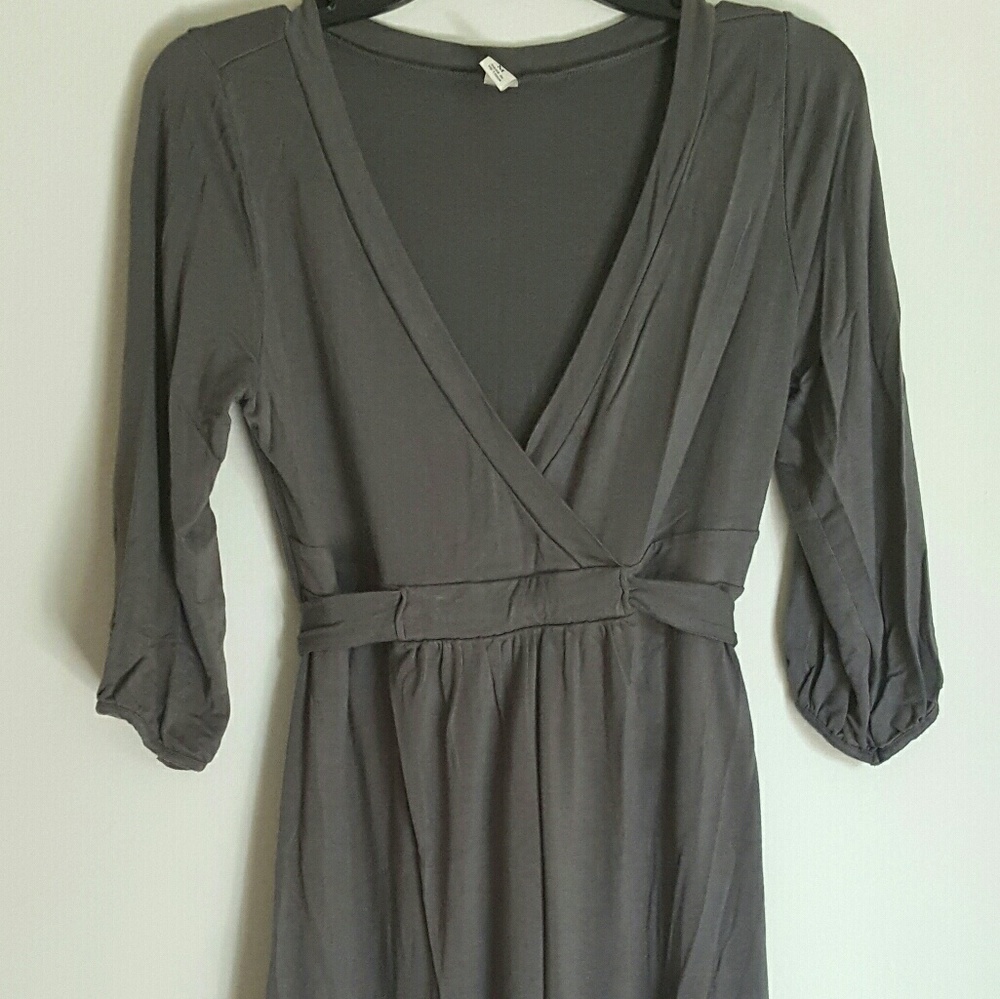 Old Navy Women's Heather Gray T-shirts Dress