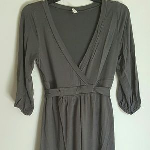 Old Navy Women's Heather Gray T-shirts Dress