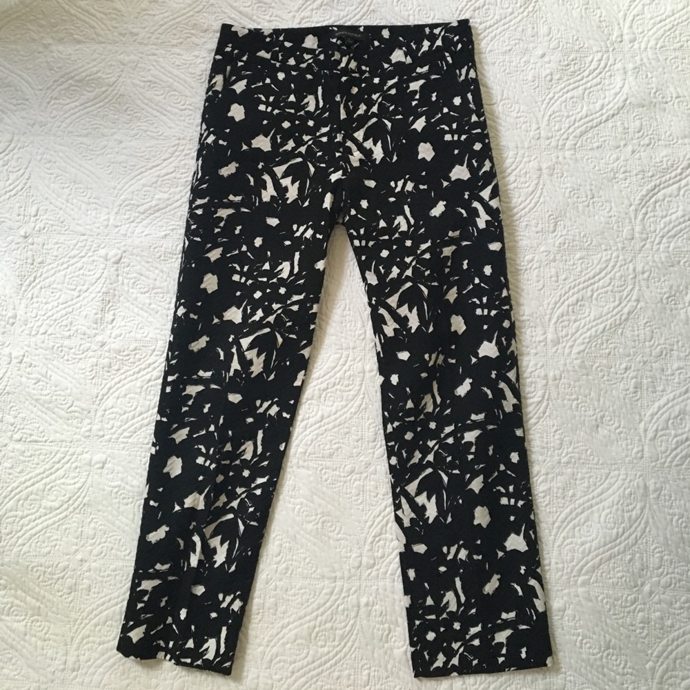 Banana republic printed slacks / pants / trousers