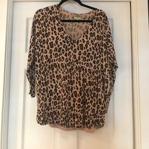 Joie Leopard Print Sweater