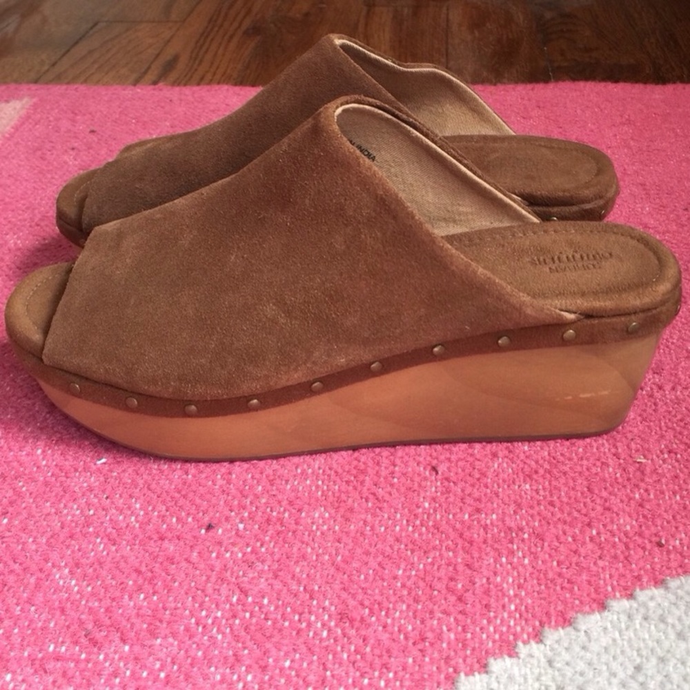 Urban Outfitters Suede Slides