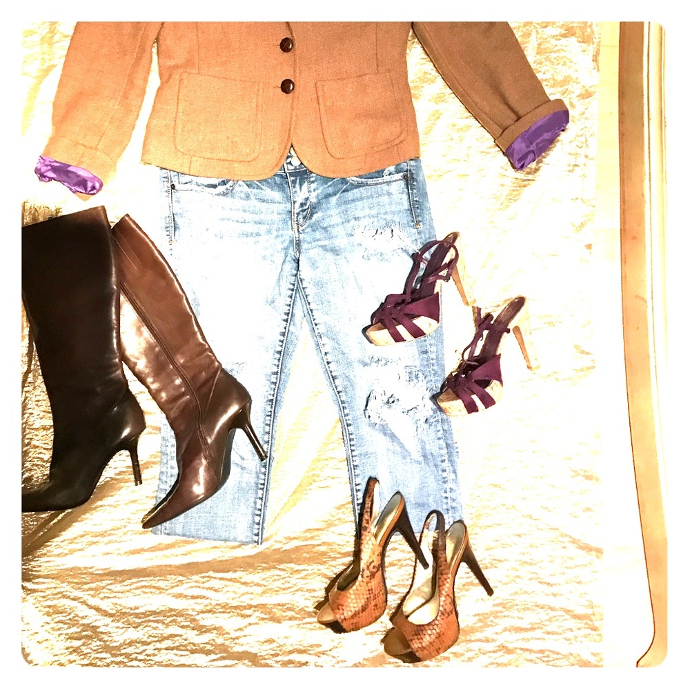 2 for 1 Open Toe Heels! Awesome Deal!!