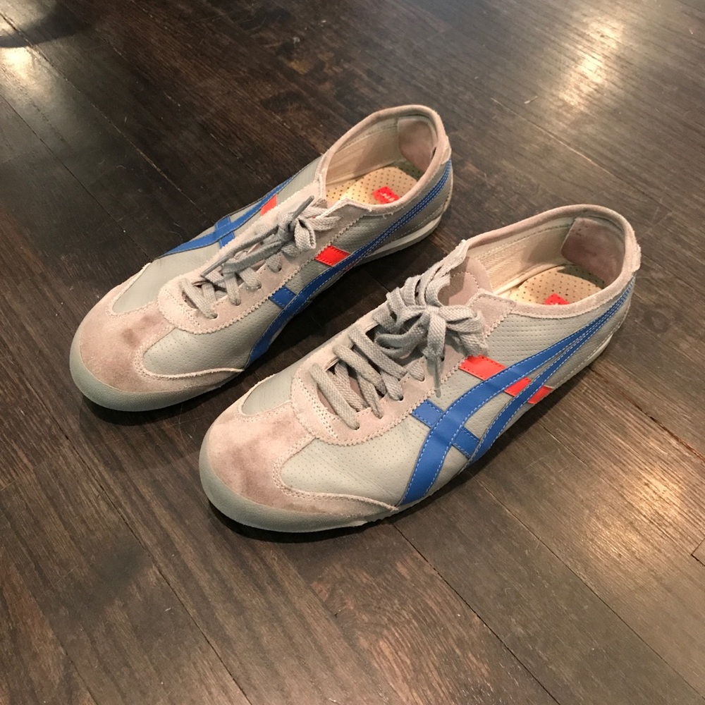Gently Used Onitsuka Tiger By Asics Grey Sneakers