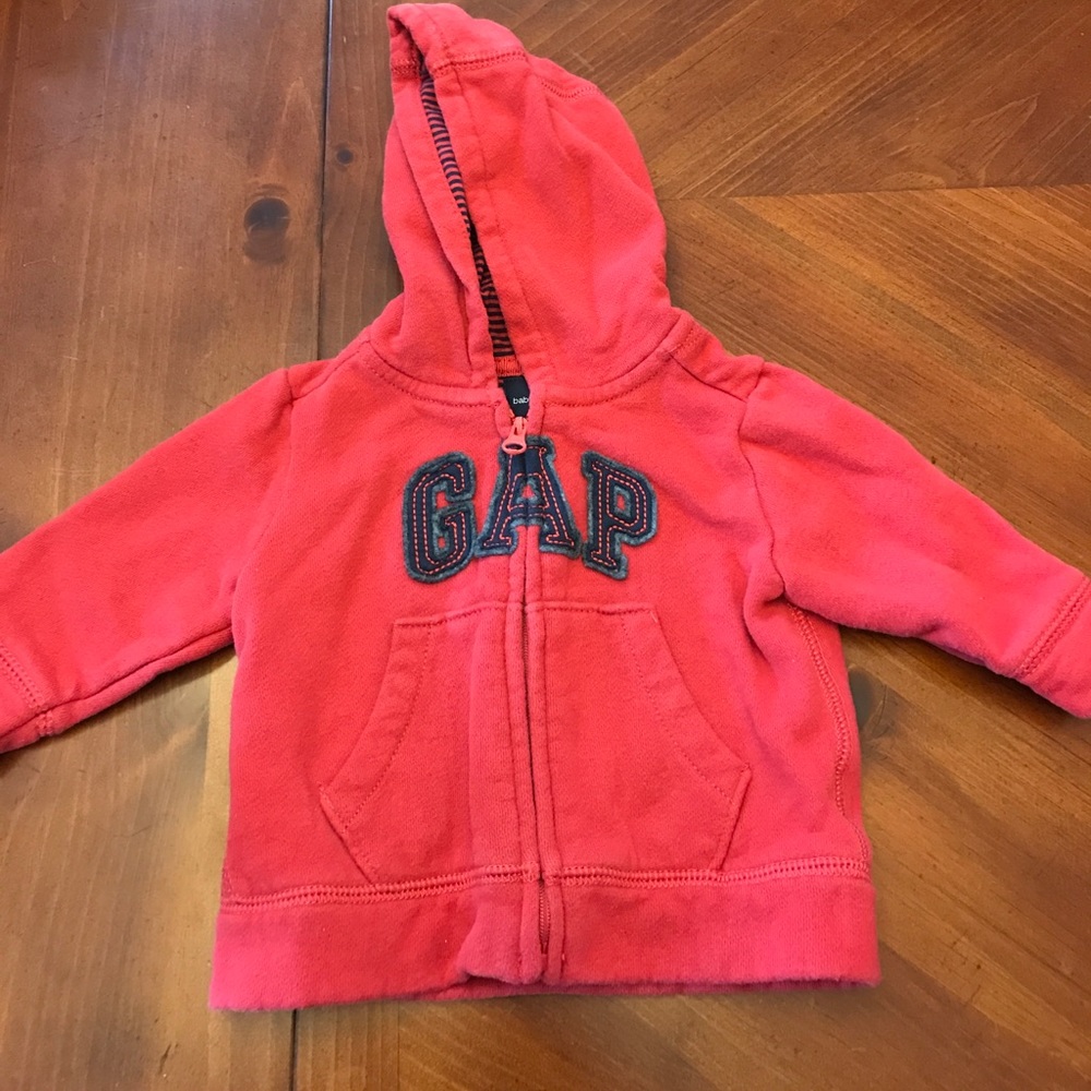 Baby gap like new hooded sweatshirt
