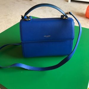 Small blue bag
