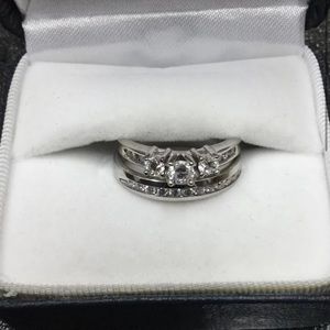 Engagement and Wedding Band Set