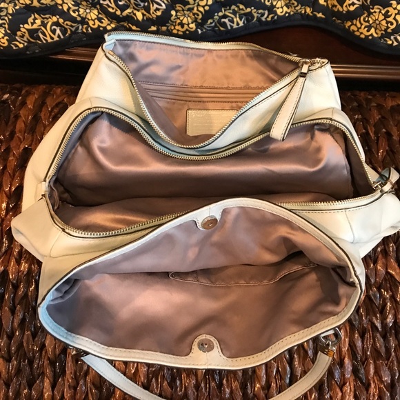 COACH Madison Cafe Carryall in Silver Sea Mist - Picture 4 of 5