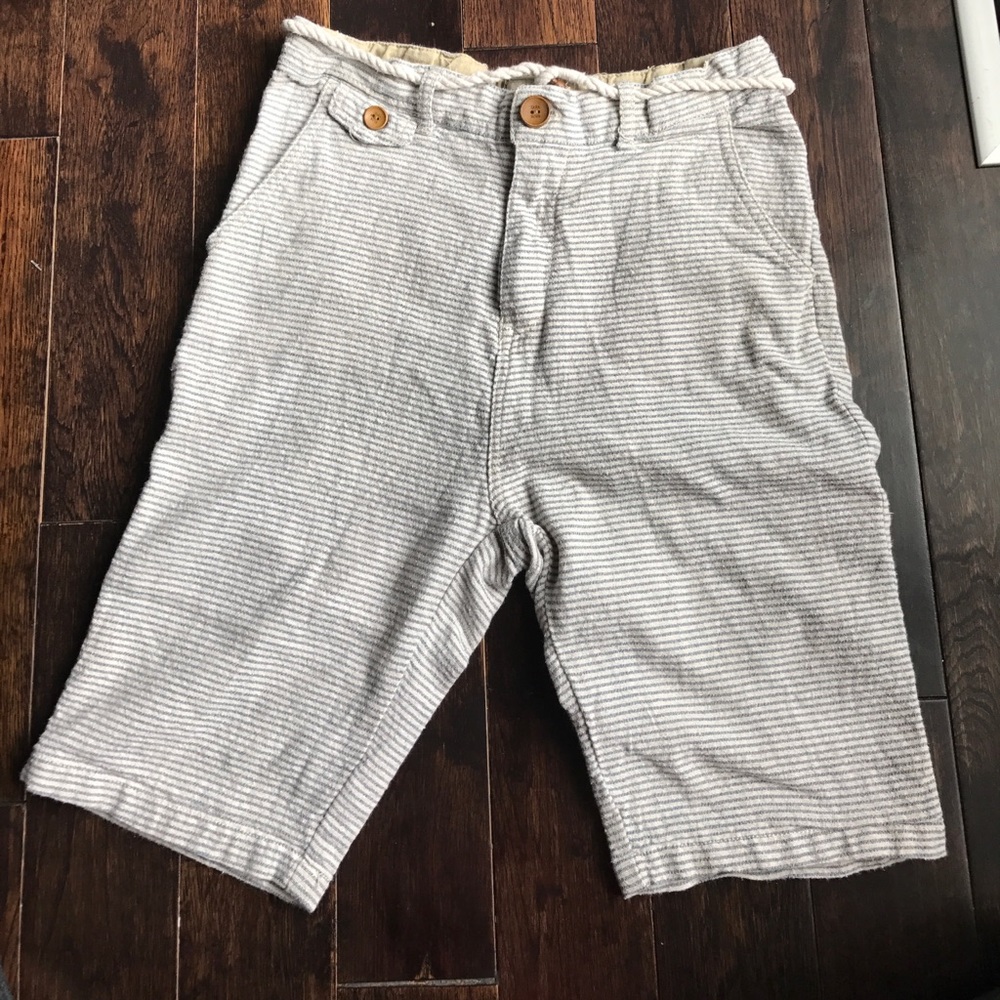 Zara Boys SeerSucker Bermuda Shorts size 11 / 12