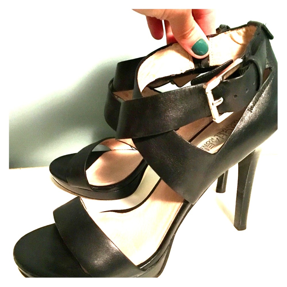 Michael Kors Ankle Buckle Heel