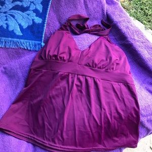 🚢Halter Tank Swim Top