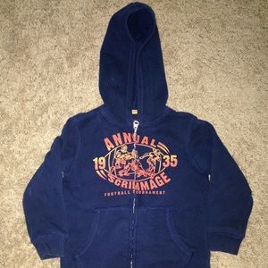Boys zip up hoodie