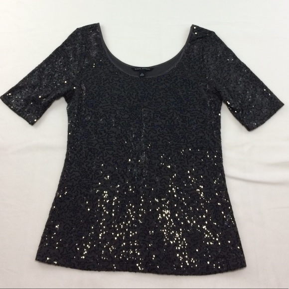 Banana Republic Tops - BanRep Scoop Neck Sequin Tunic NWOT S