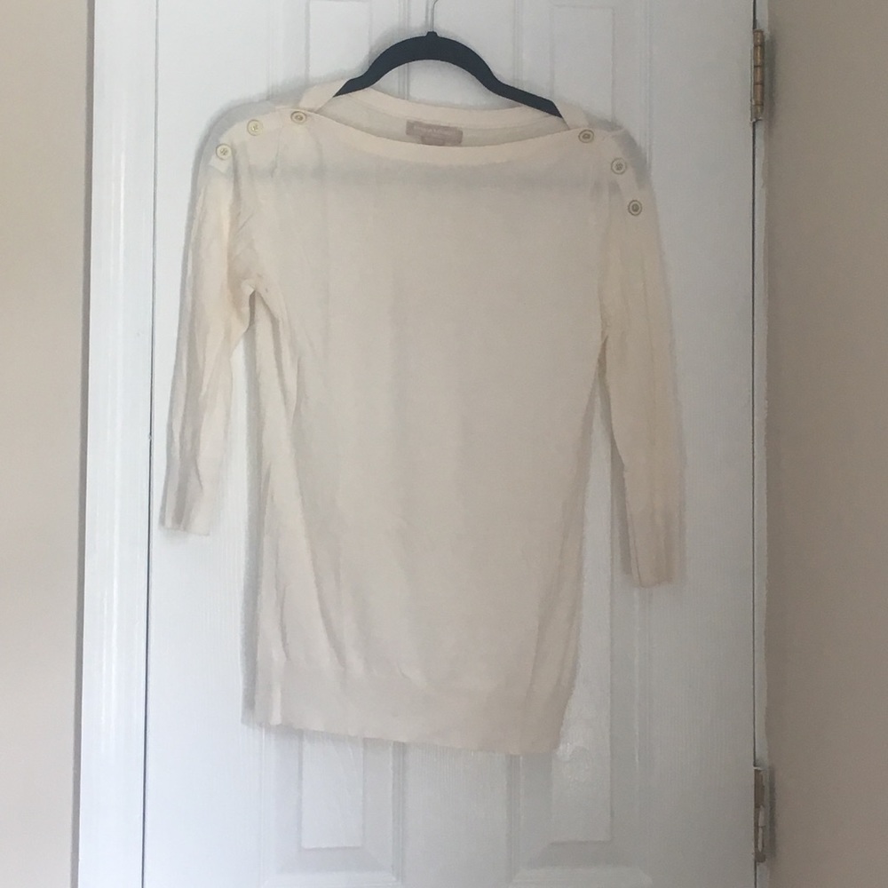 Button Embellished Sweater