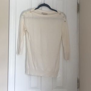 Button Embellished Sweater