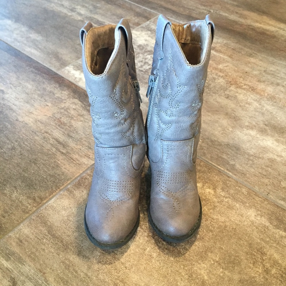 Toddler Tan Boots